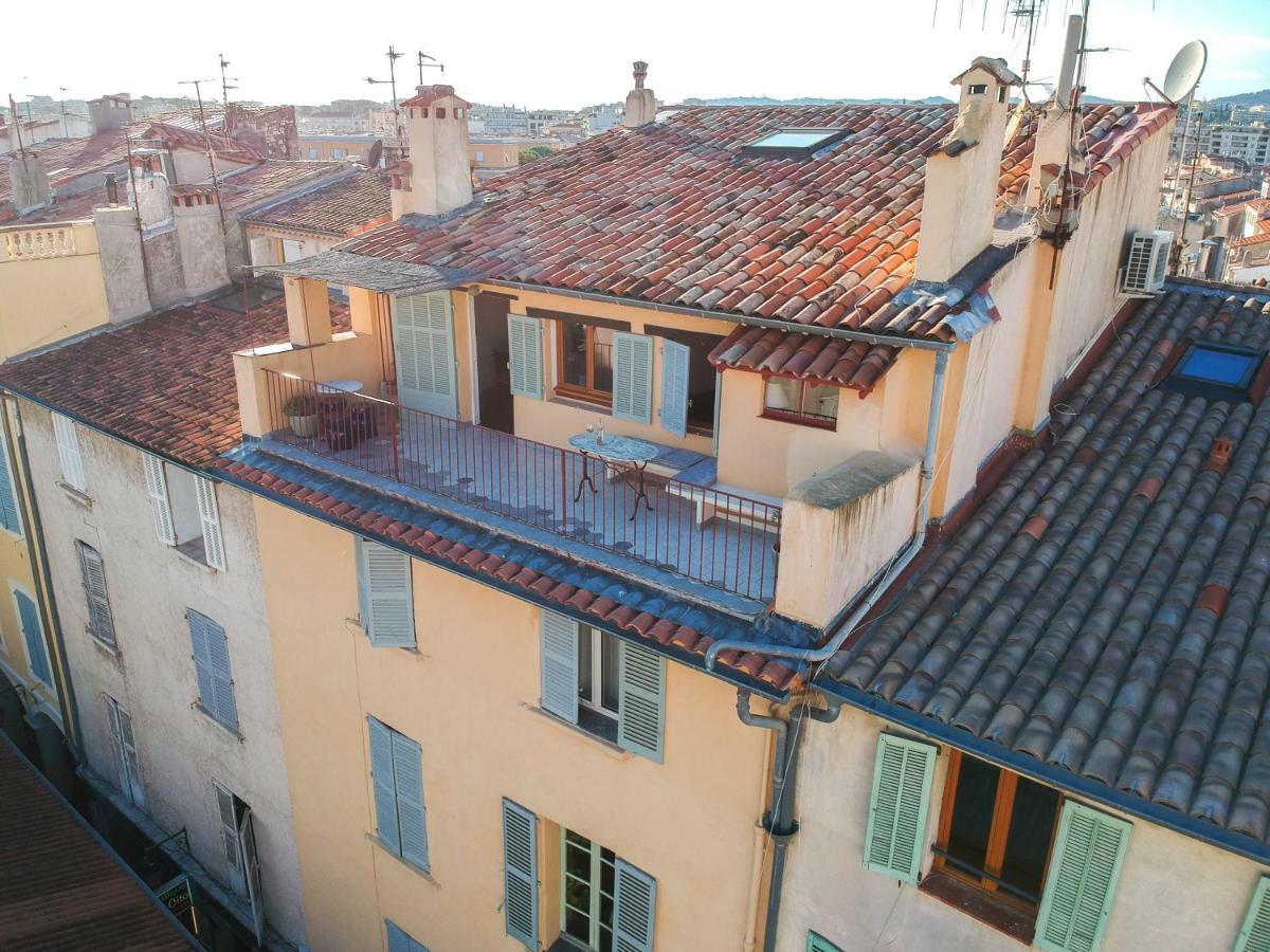 Clt - Unique Duplex & Terrace On The Provencal Market Antibes Esterno foto
