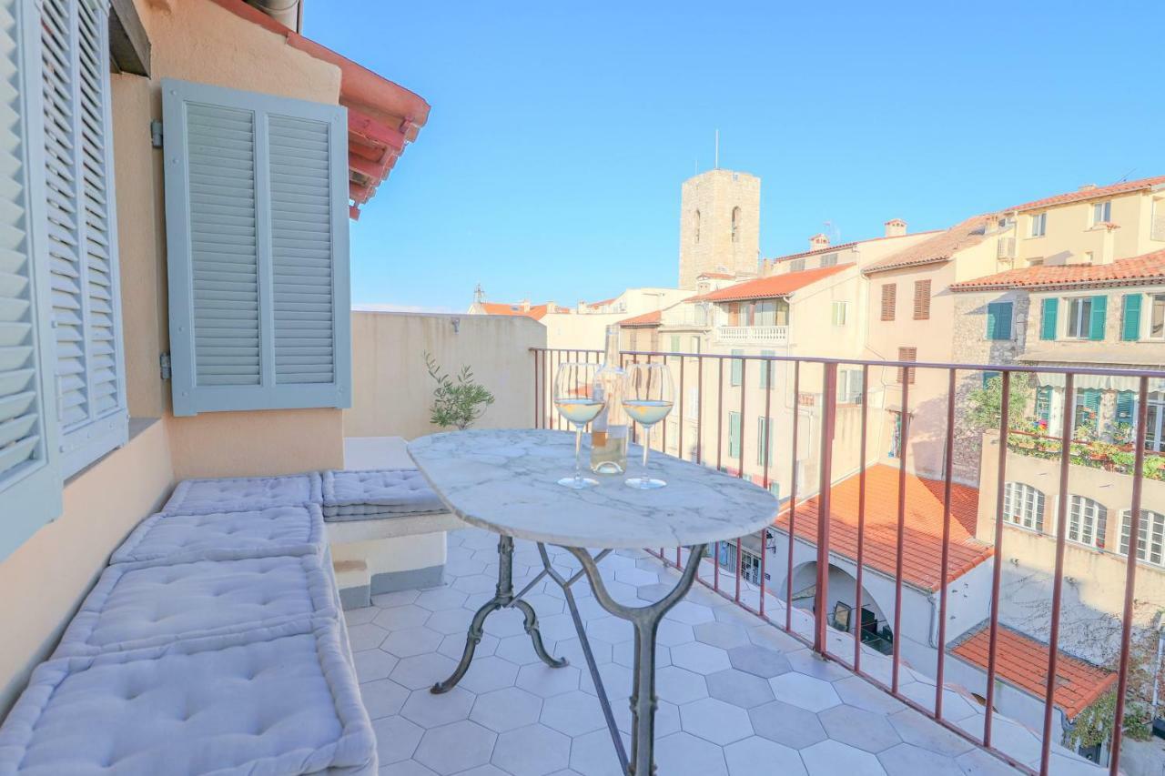 Clt - Unique Duplex & Terrace On The Provencal Market Antibes Esterno foto