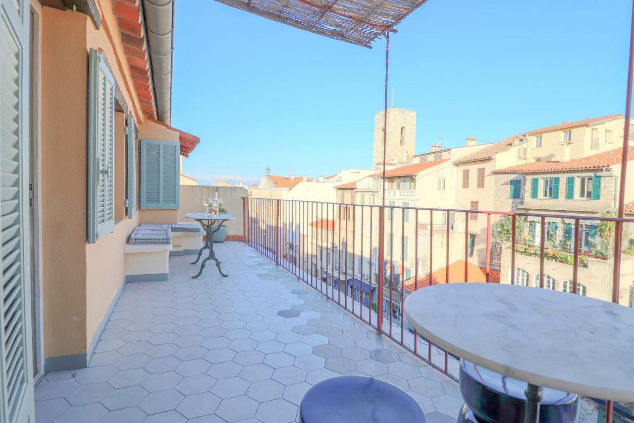 Clt - Unique Duplex & Terrace On The Provencal Market Antibes Esterno foto