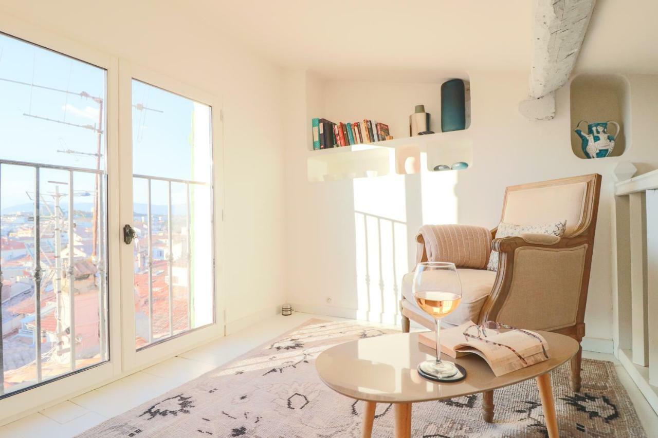 Clt - Unique Duplex & Terrace On The Provencal Market Antibes Esterno foto