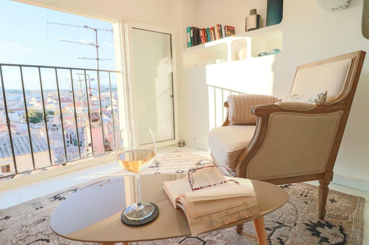 Clt - Unique Duplex & Terrace On The Provencal Market Antibes Esterno foto